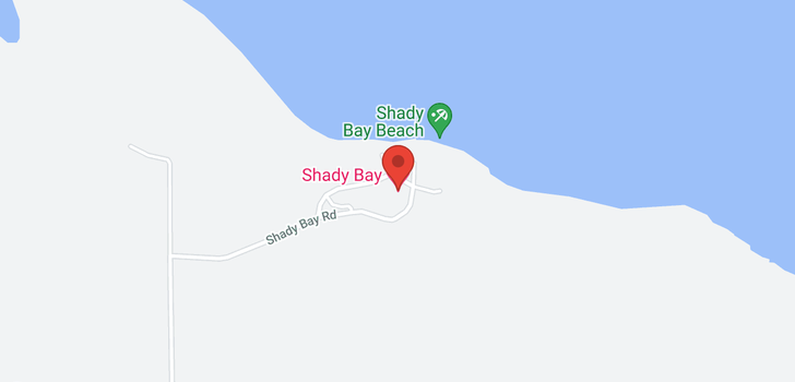 map of Lot 10-11 Shady Bay Drive